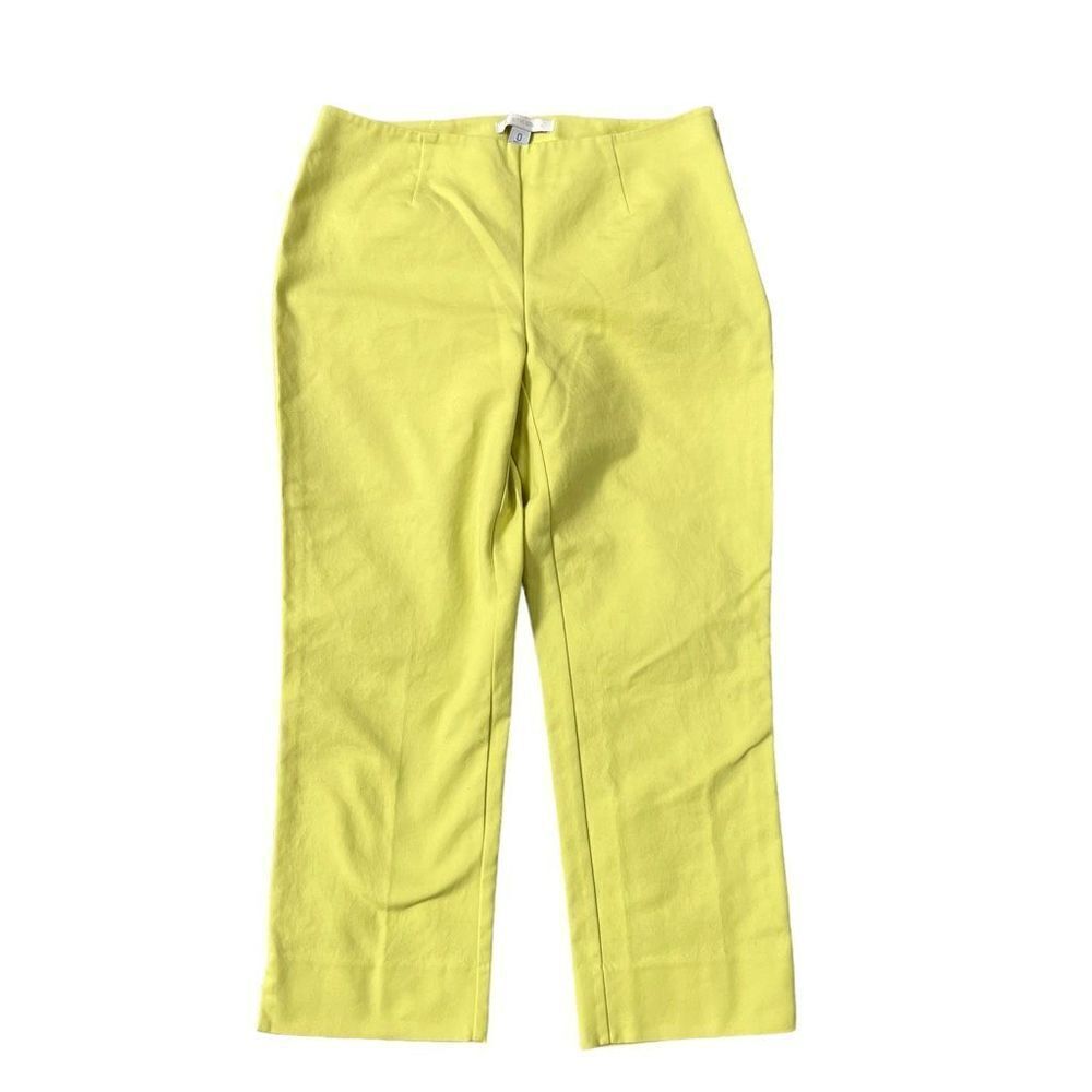 Women's Bright Lemon Straight-Leg Pants